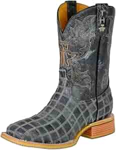 Amazon.com | Tin Haul Men's King of Clubs Western Boot Broad